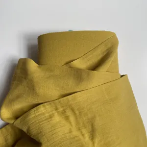 1-1/2 yard Remnant : Kokka Cotton Double Gauze - Goldenrod