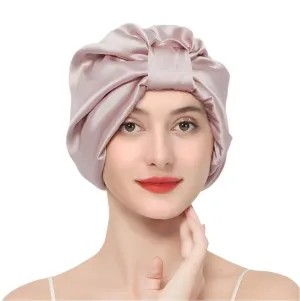 100% Silk Turban-SPOIL ME Silk Hair Wrap -Pink