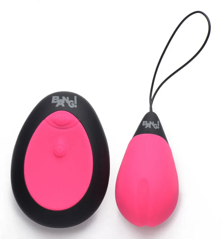 10x Silicone Vibrating Egg - Pink