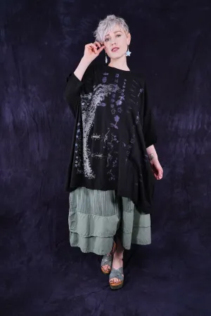 1255 Art Tee Francesca Black-Assisi Arch