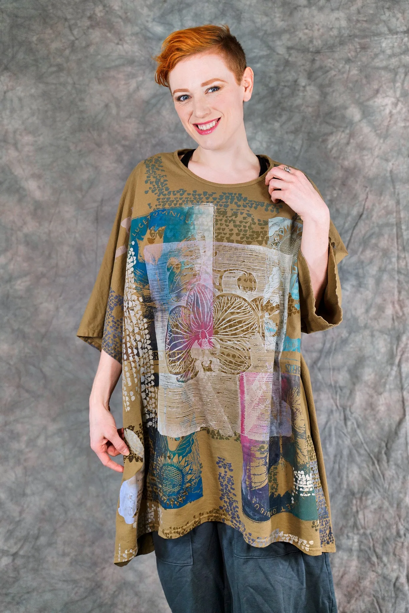 1255 Art Tee Wood-P