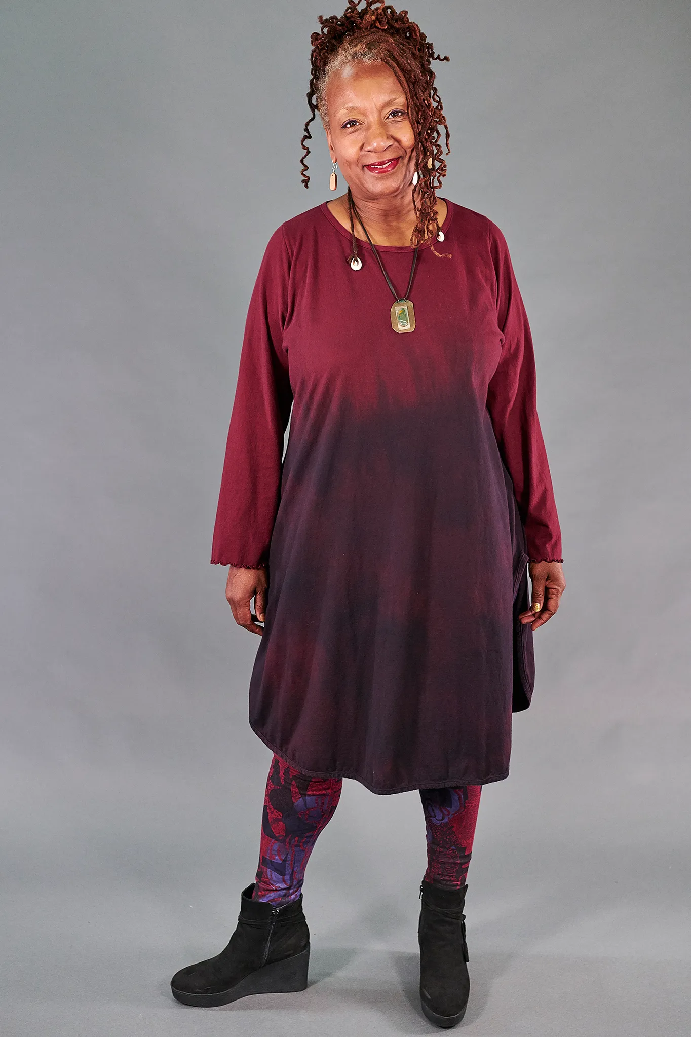 1257 HD Natalia Tunic Rowan/Noir-U