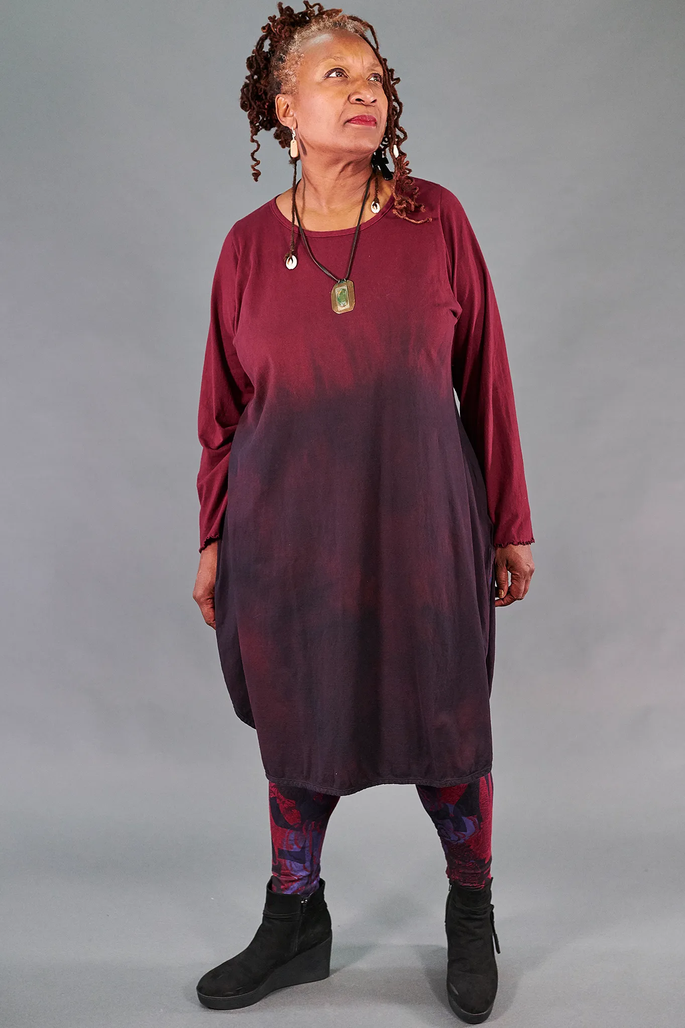 1257 HD Natalia Tunic Rowan/Noir-U