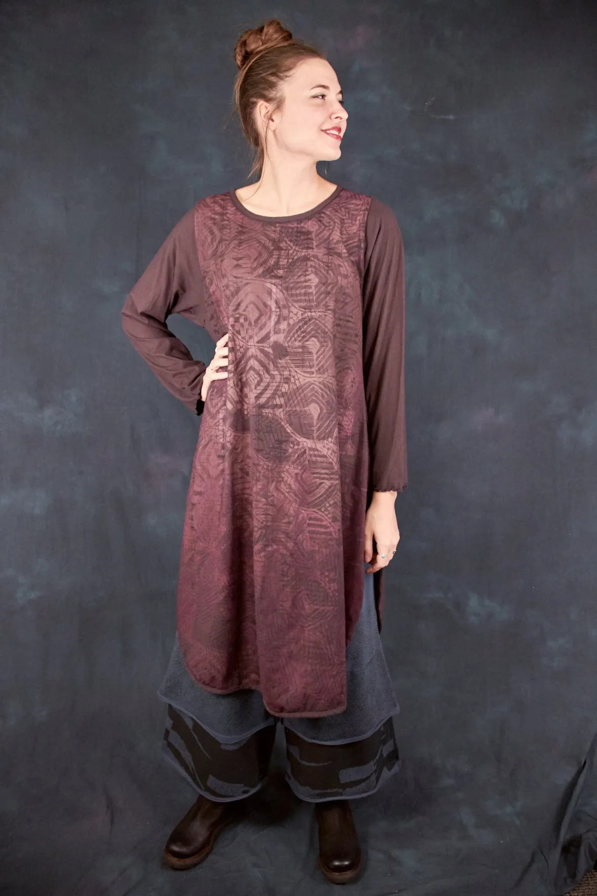 1257 Natalia Tunic Peat-P