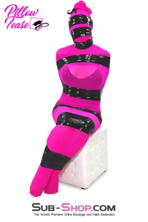 1517DL      Sheer Encasement Pink Silk Full Body Sack - MEGA Deal