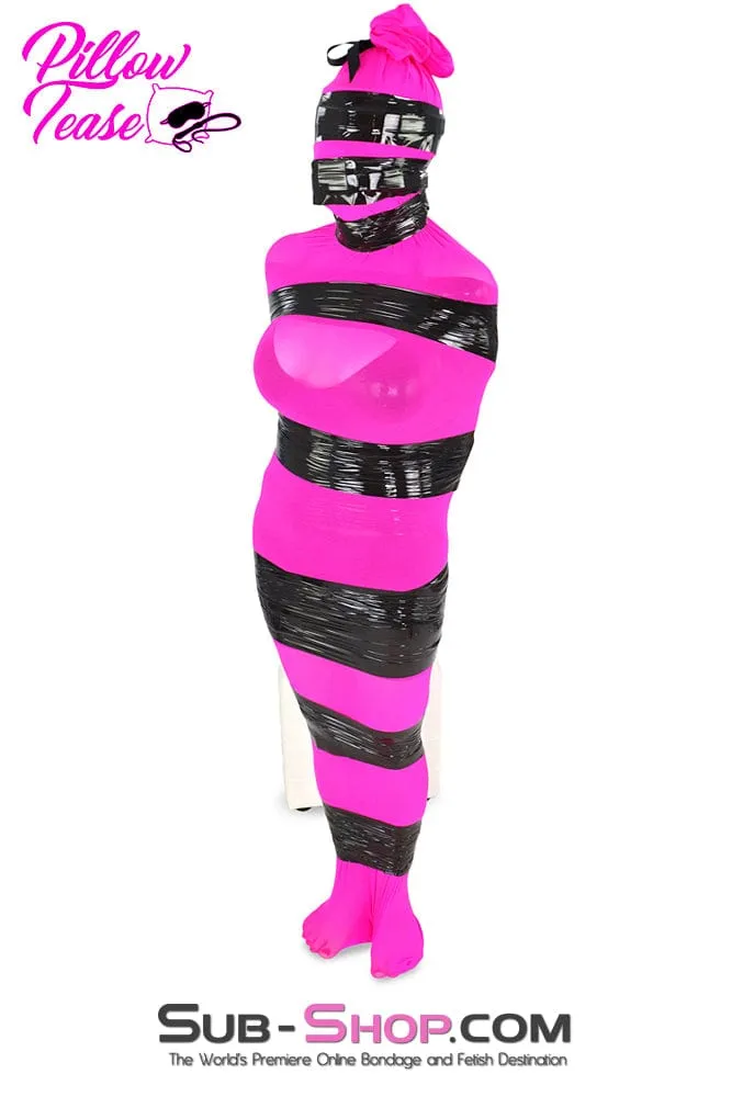 1517DL      Sheer Encasement Pink Silk Full Body Sack - MEGA Deal