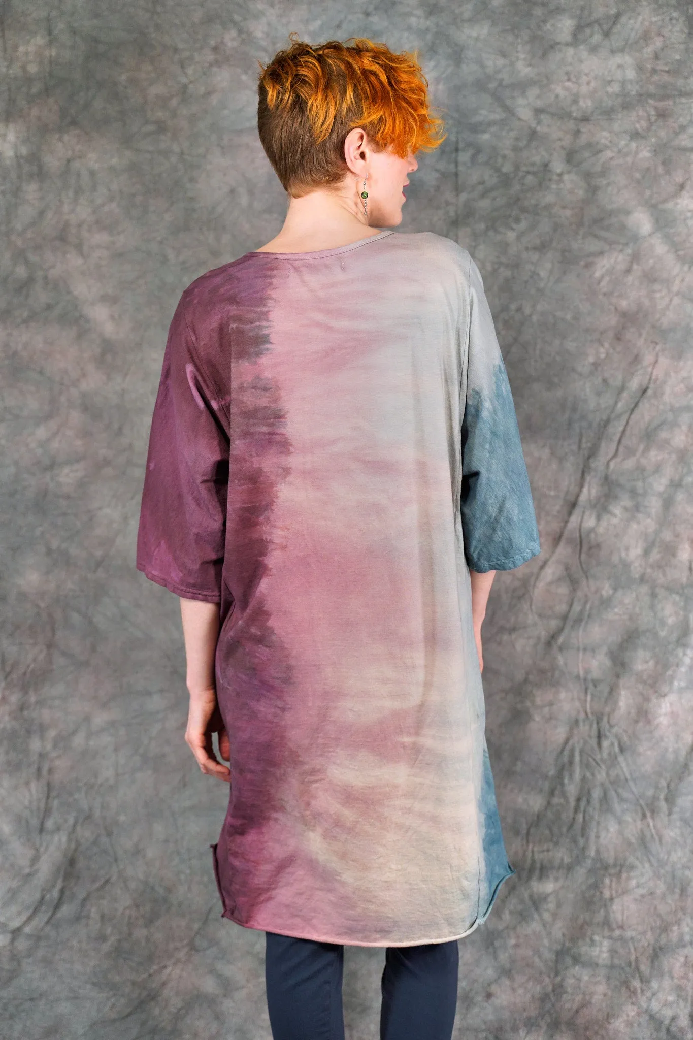 1564HD Euro Slim Fit Art Tunic Sakura