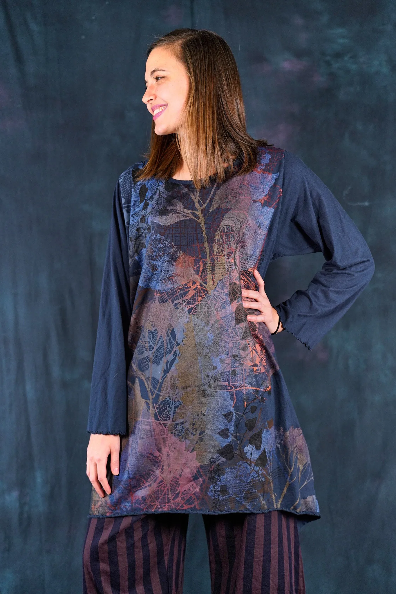 1565 Swing Tunic Ink-P