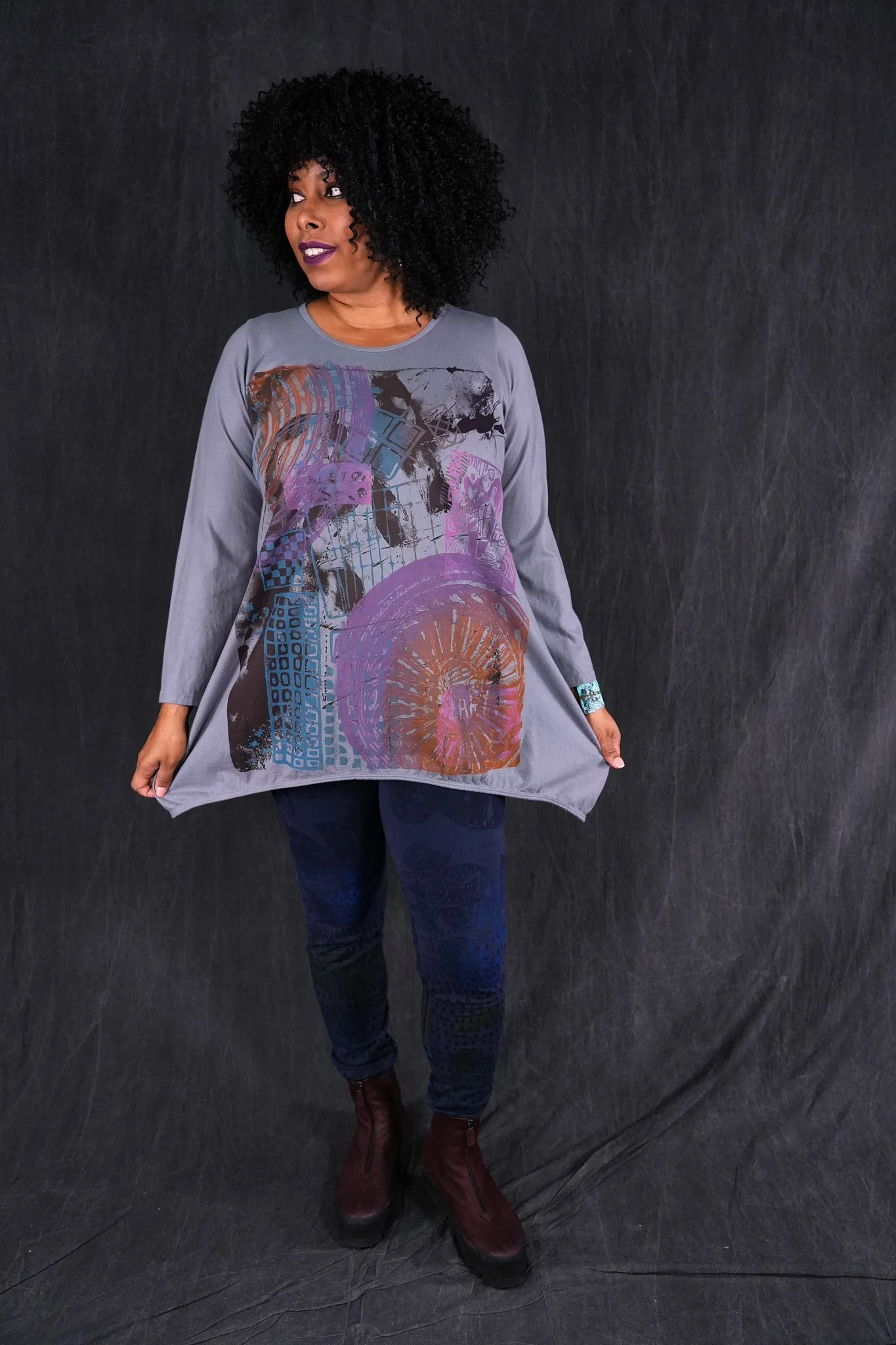 1612 L/S Ranch Cafe Tee Moonlight-P