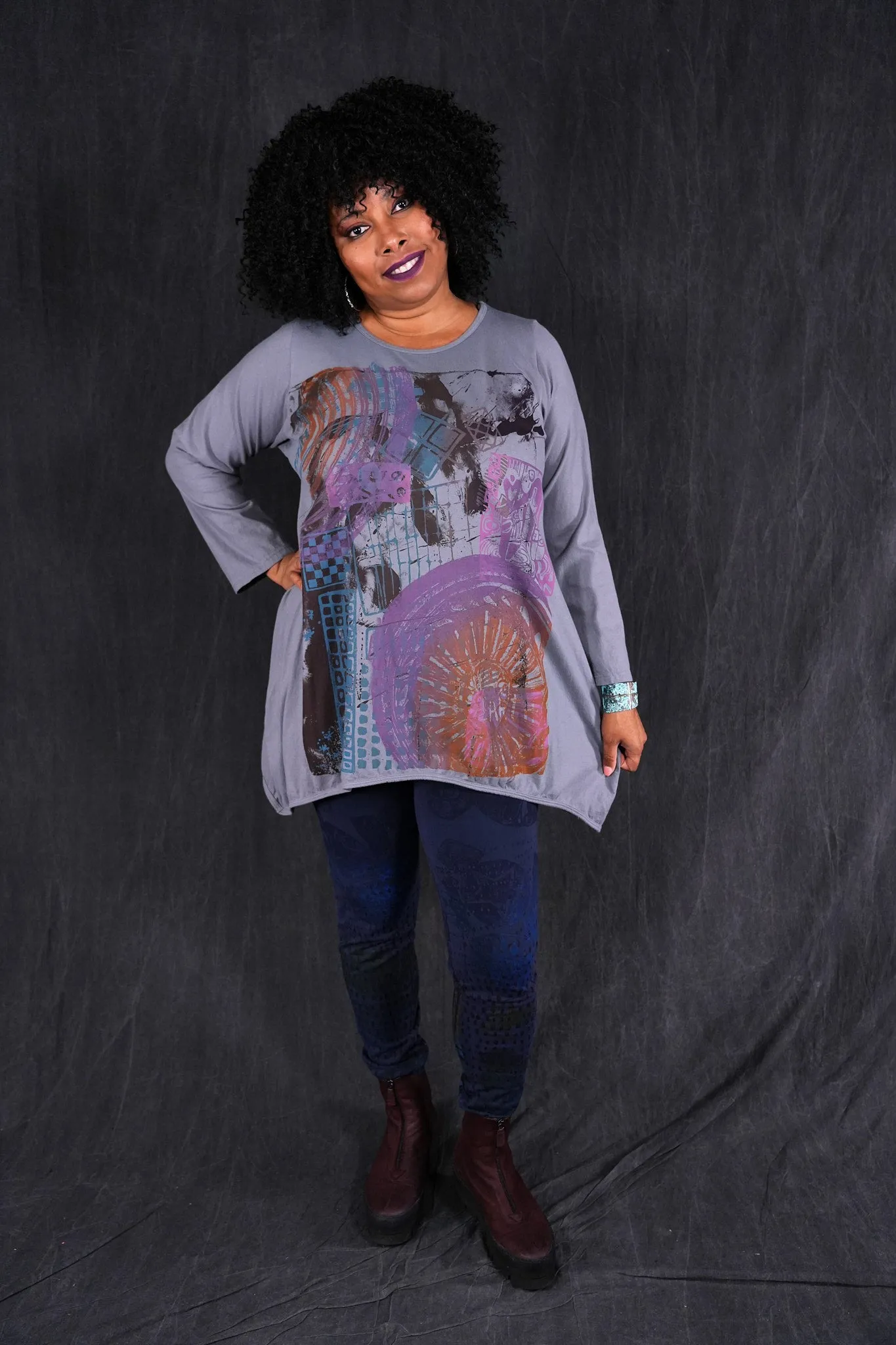 1612 L/S Ranch Cafe Tee Moonlight-P