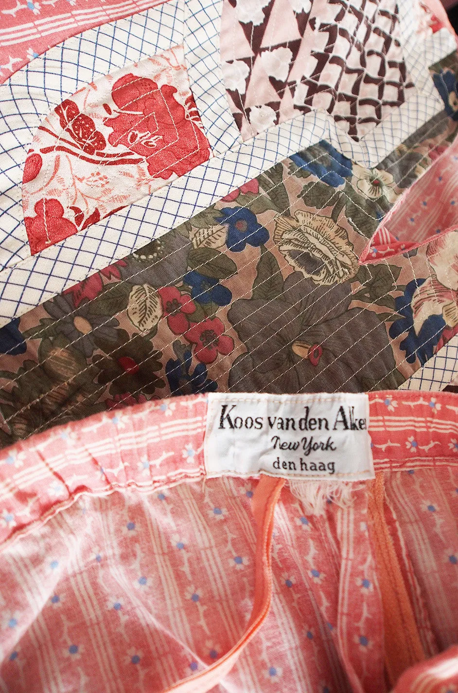1970s Koos Van Den Akker Print Tunic & Pant