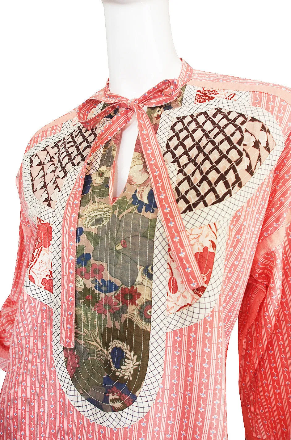 1970s Koos Van Den Akker Print Tunic & Pant