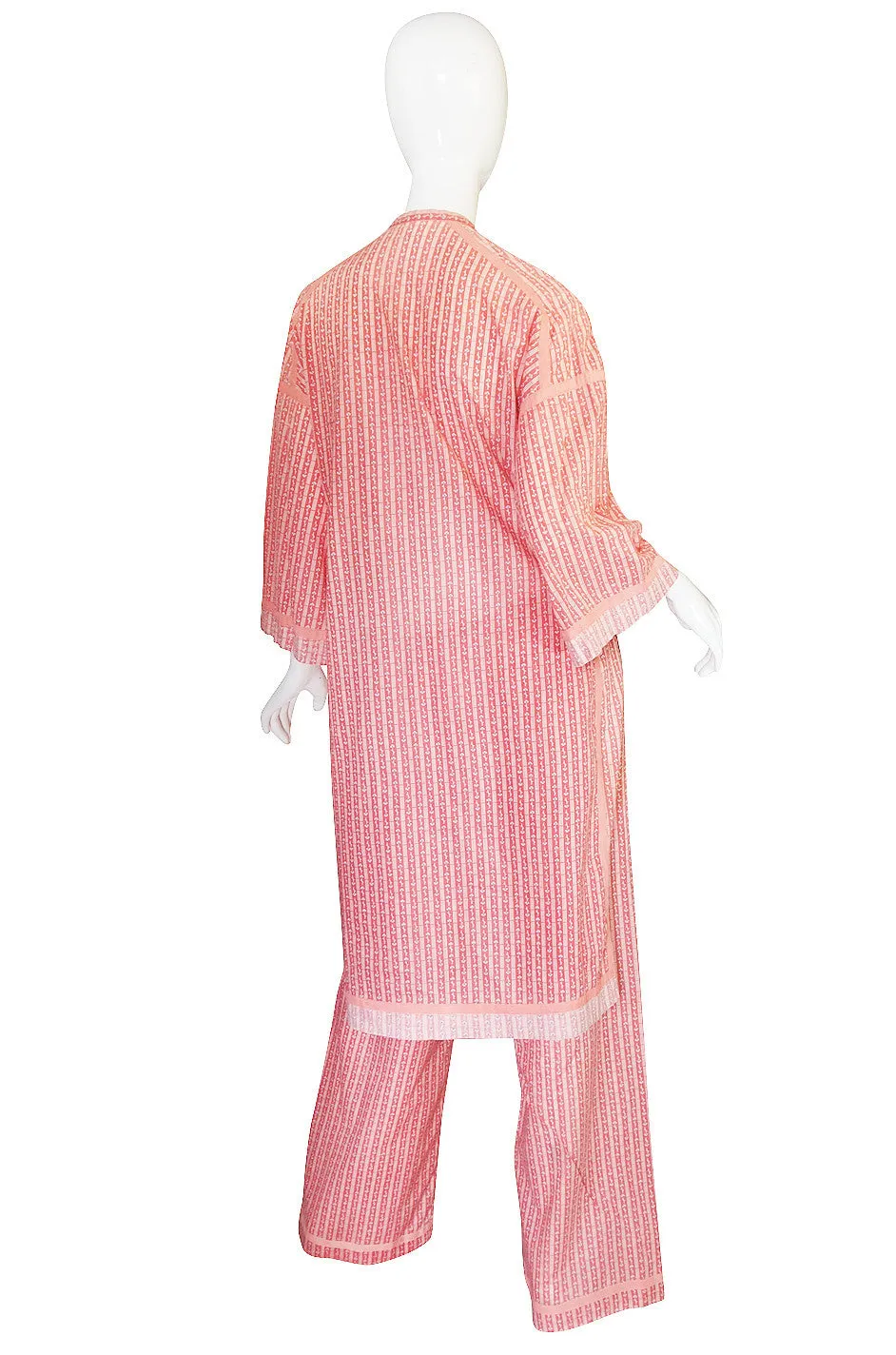 1970s Koos Van Den Akker Print Tunic & Pant
