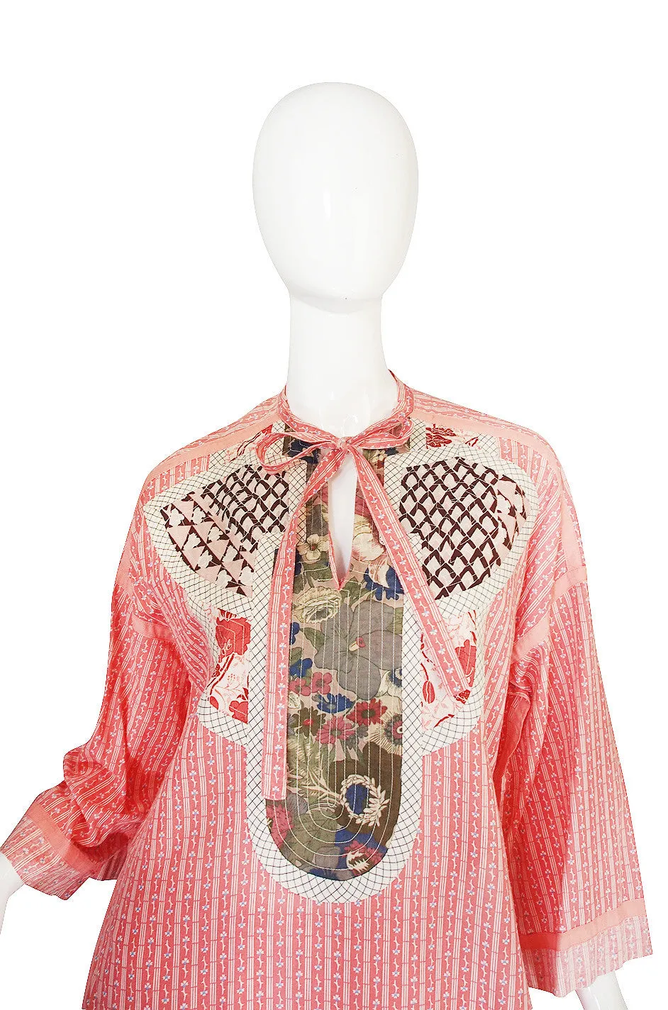 1970s Koos Van Den Akker Print Tunic & Pant