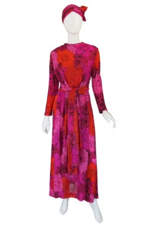 1970s LaMendola Jumpsuit & Turban Set