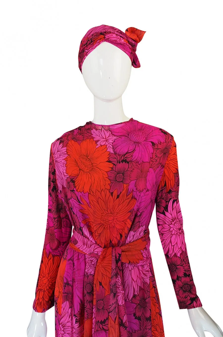 1970s LaMendola Jumpsuit & Turban Set