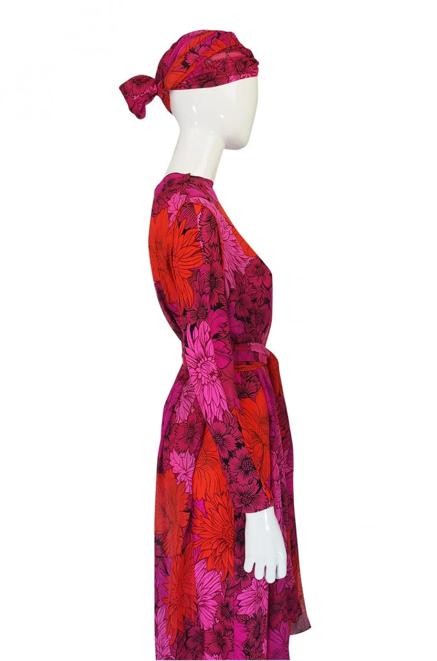 1970s LaMendola Jumpsuit & Turban Set
