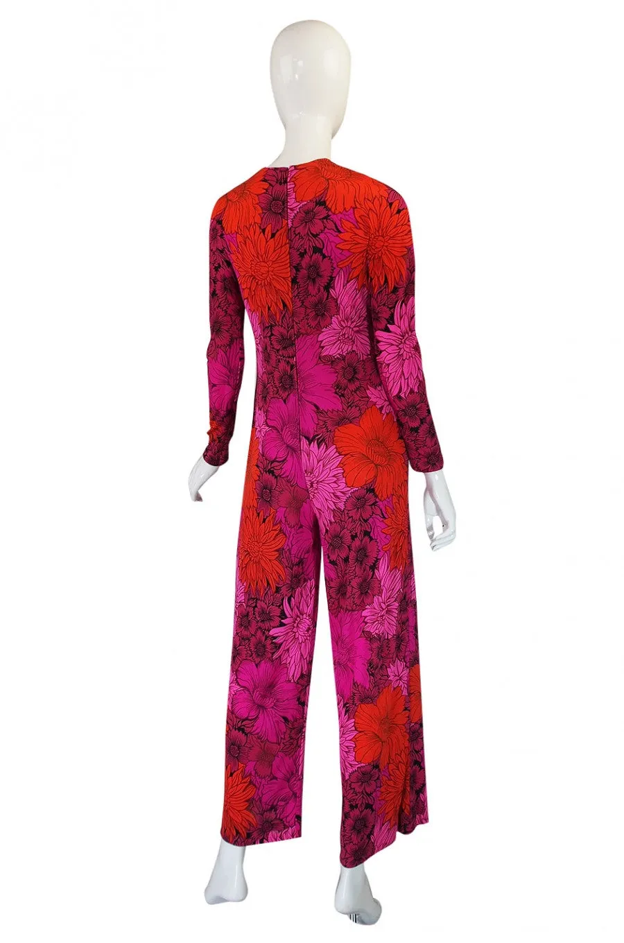 1970s LaMendola Jumpsuit & Turban Set