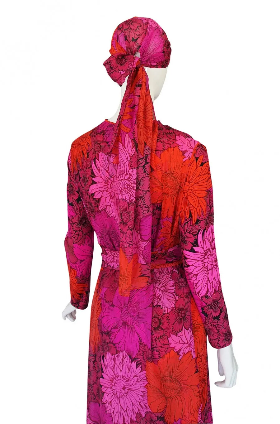 1970s LaMendola Jumpsuit & Turban Set