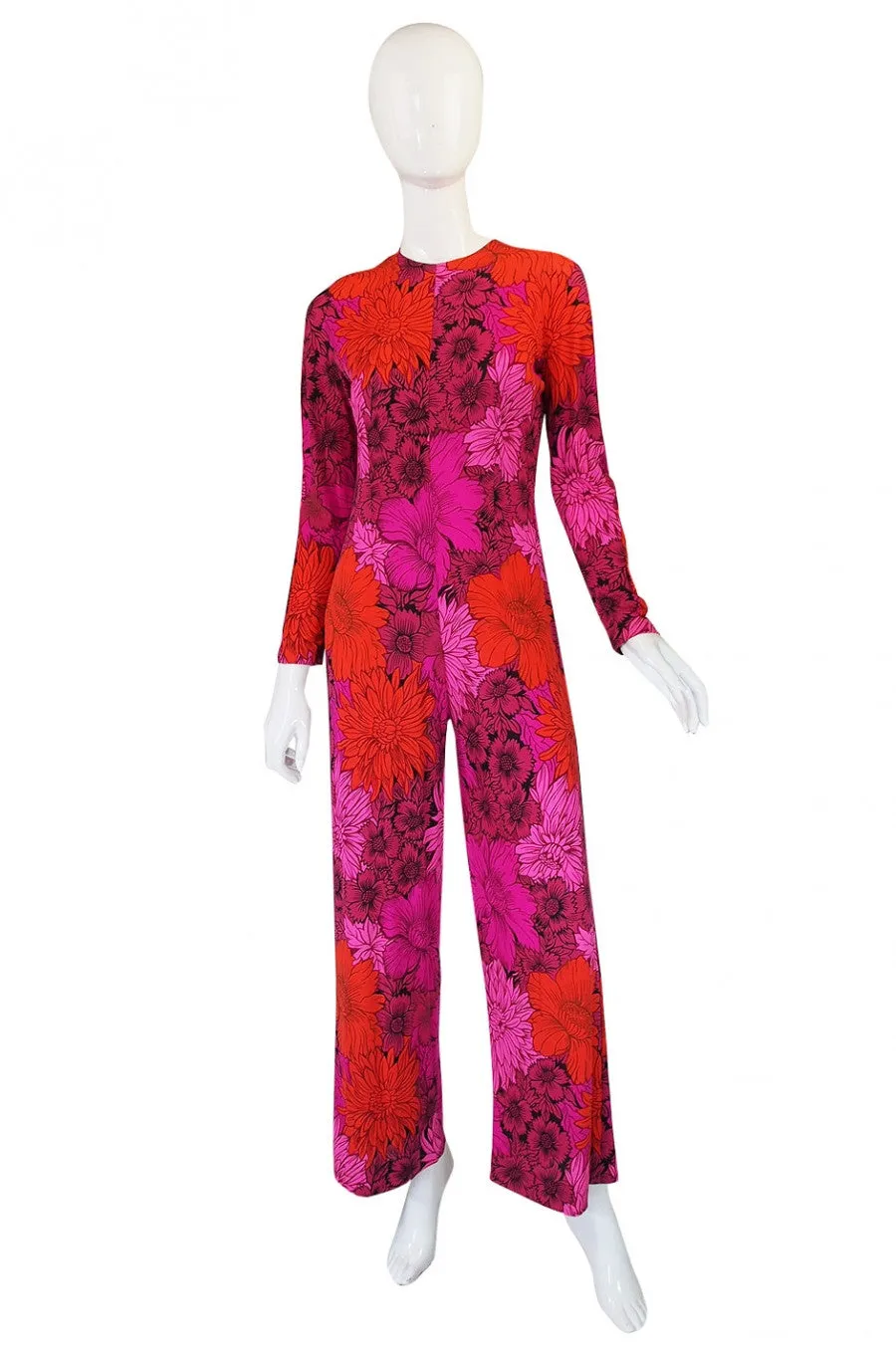 1970s LaMendola Jumpsuit & Turban Set