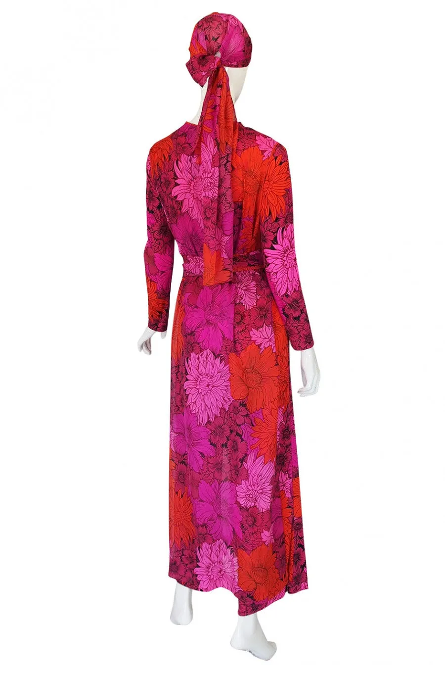 1970s LaMendola Jumpsuit & Turban Set