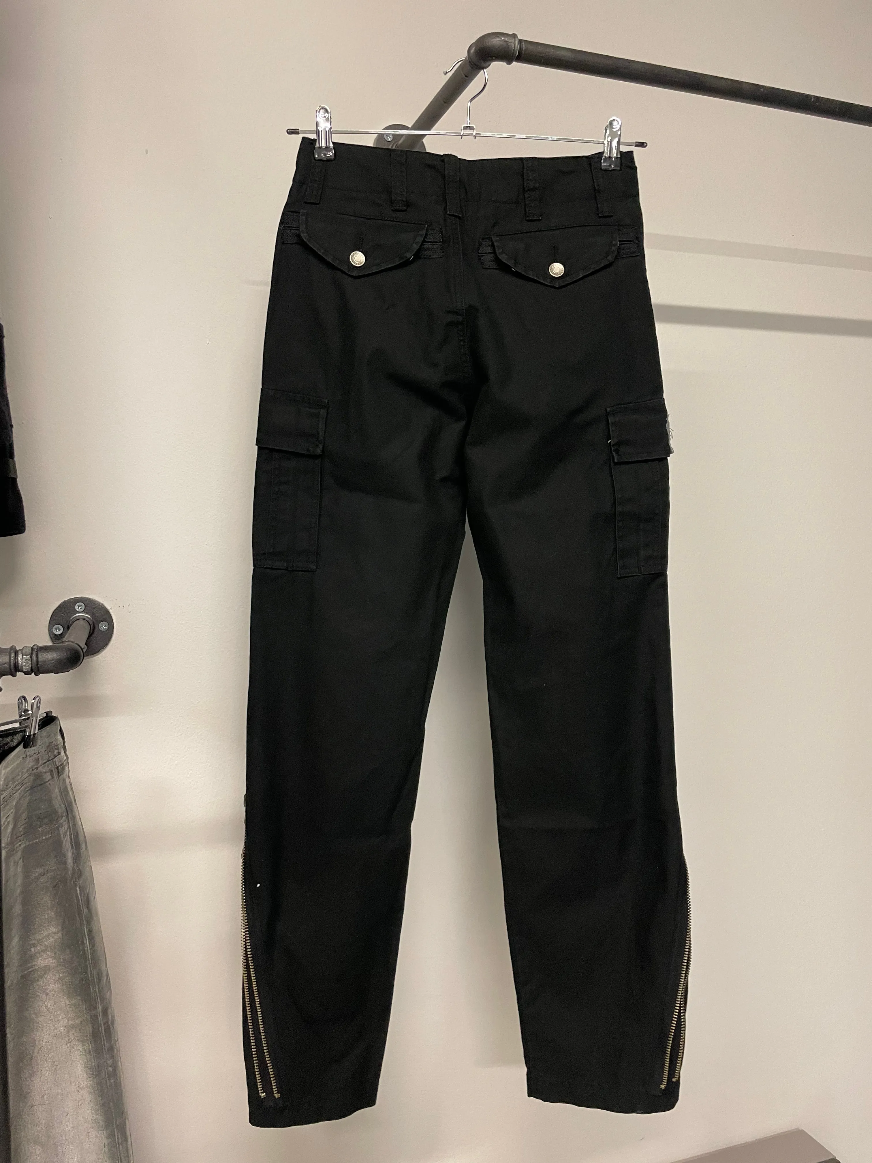 2000s Dolce & Gabbana zipper cargo pants
