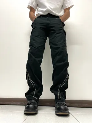 2000s Dolce & Gabbana zipper cargo pants