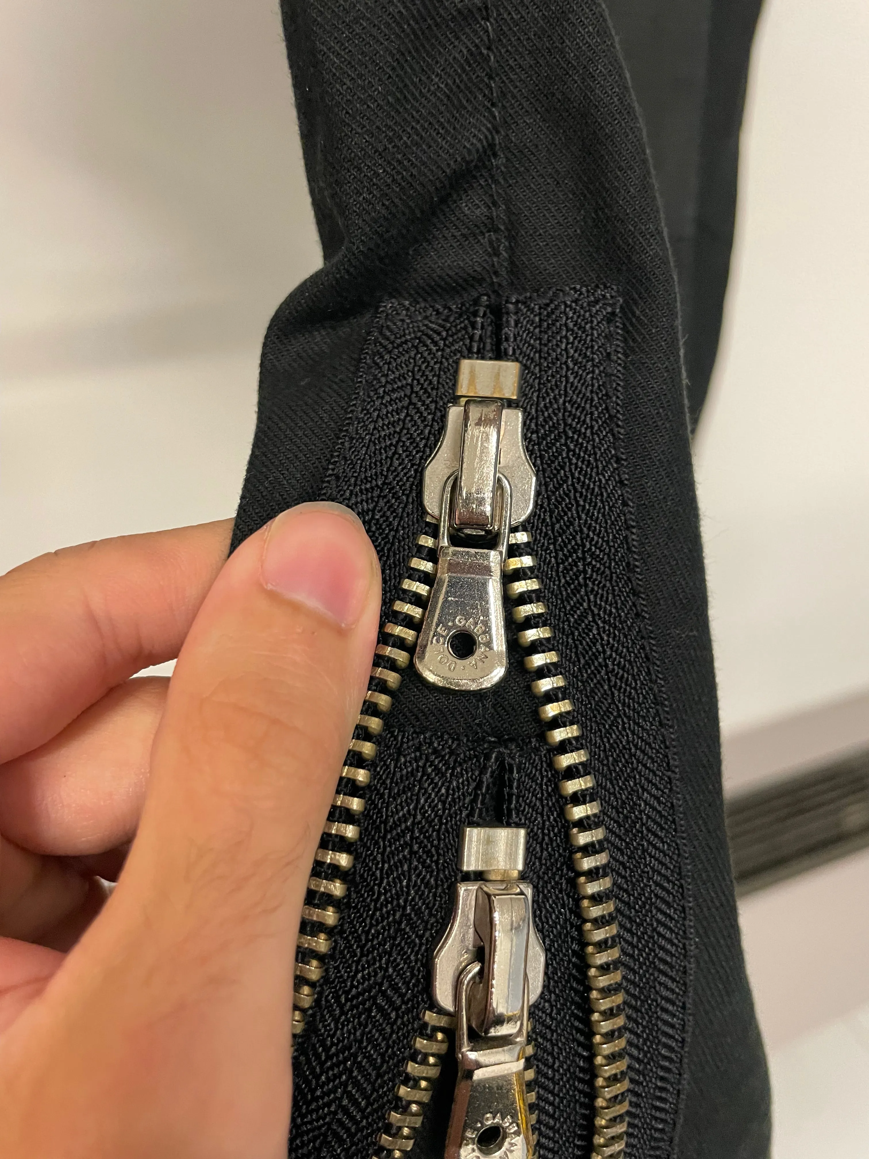 2000s Dolce & Gabbana zipper cargo pants