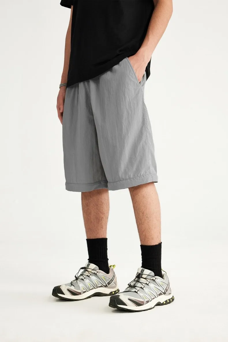 2024 Spring And Summer New Wide Leg Disassembly Pants One Pants Wear Waterproof Casual Big Leg Straight Pants For Men