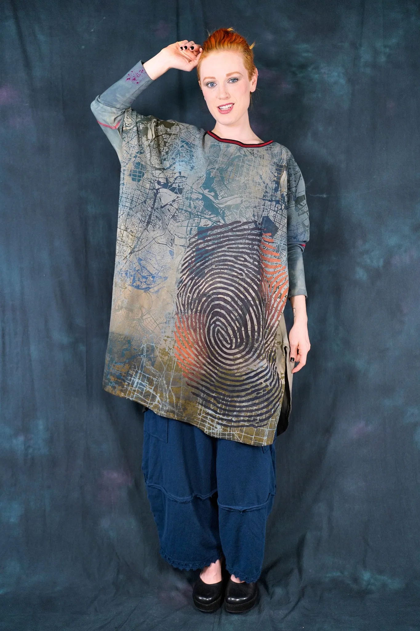 2251HD-Natural City Tunic Ombre Maps and Maps