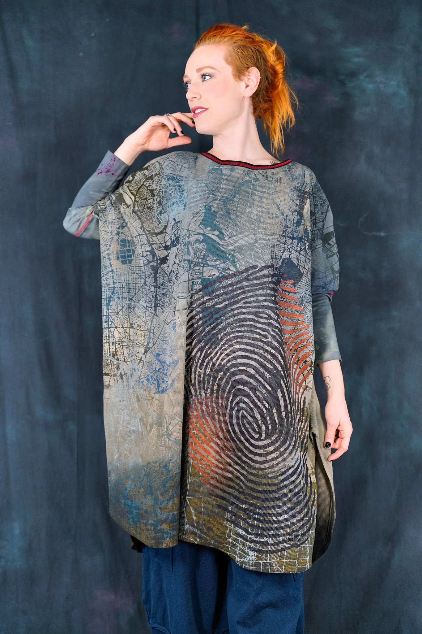 2251HD-Natural City Tunic Ombre Maps and Maps