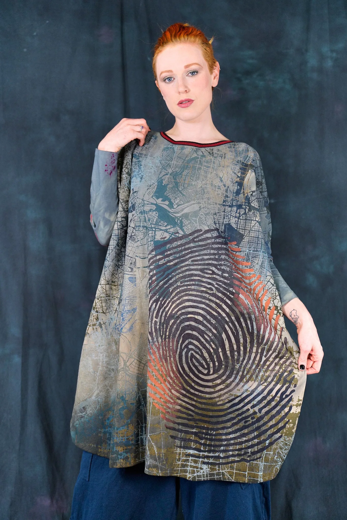 2251HD-Natural City Tunic Ombre Maps and Maps