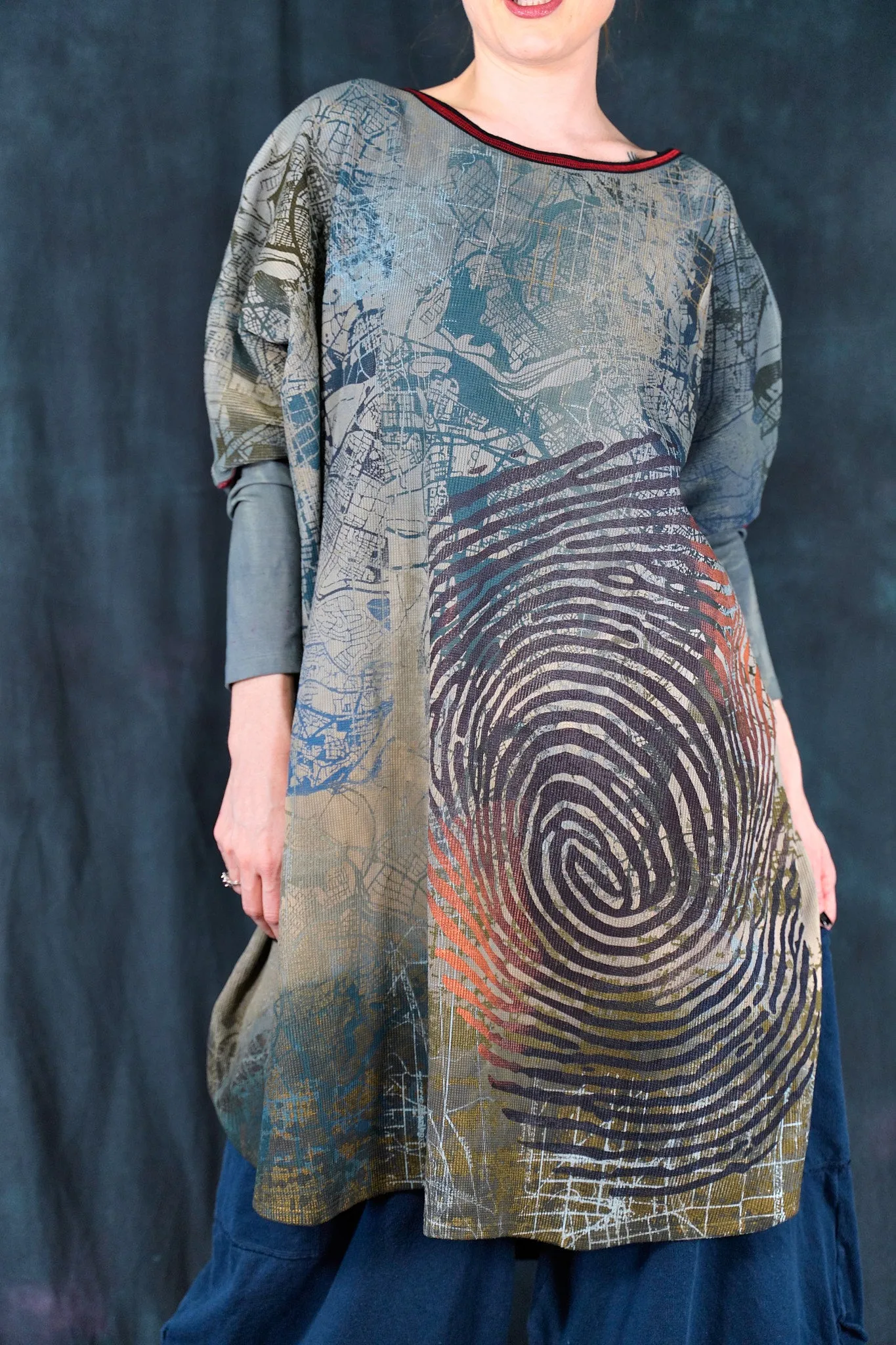 2251HD-Natural City Tunic Ombre Maps and Maps