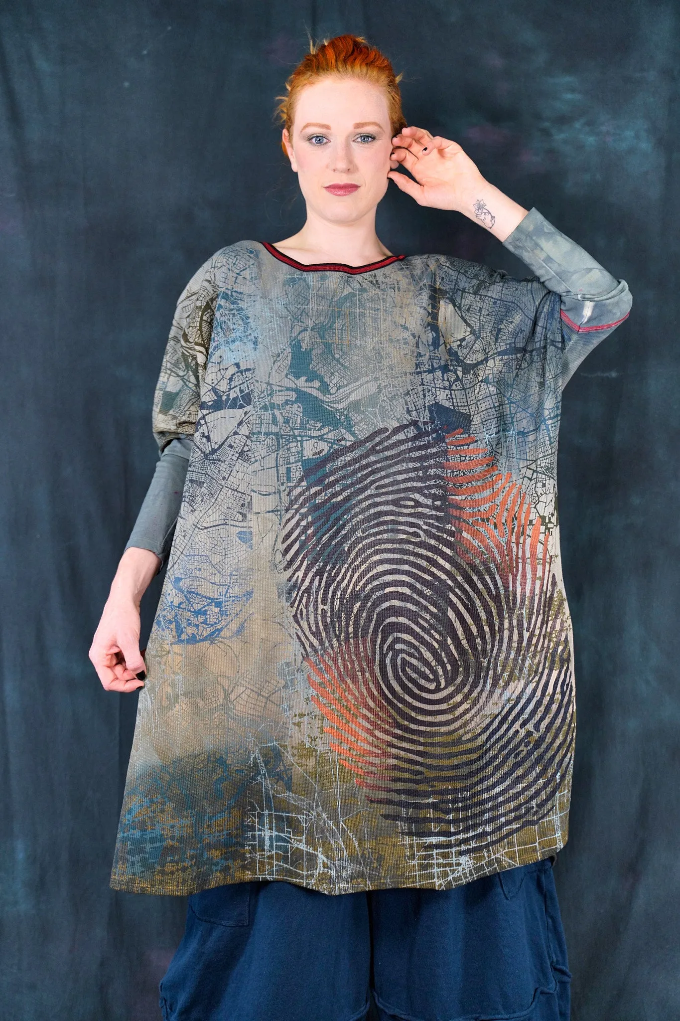 2251HD-Natural City Tunic Ombre Maps and Maps