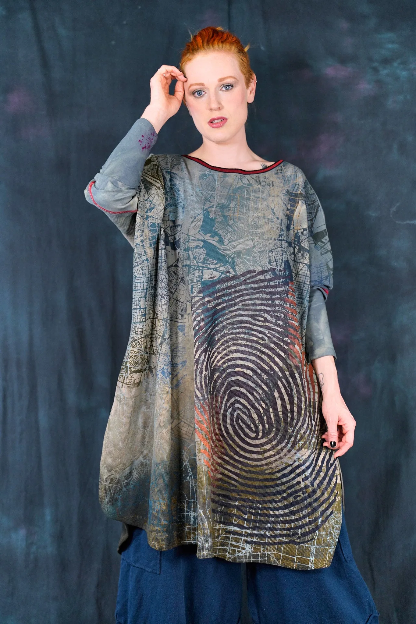 2251HD-Natural City Tunic Ombre Maps and Maps