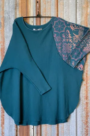 2340 Thermal City Top Teal-P