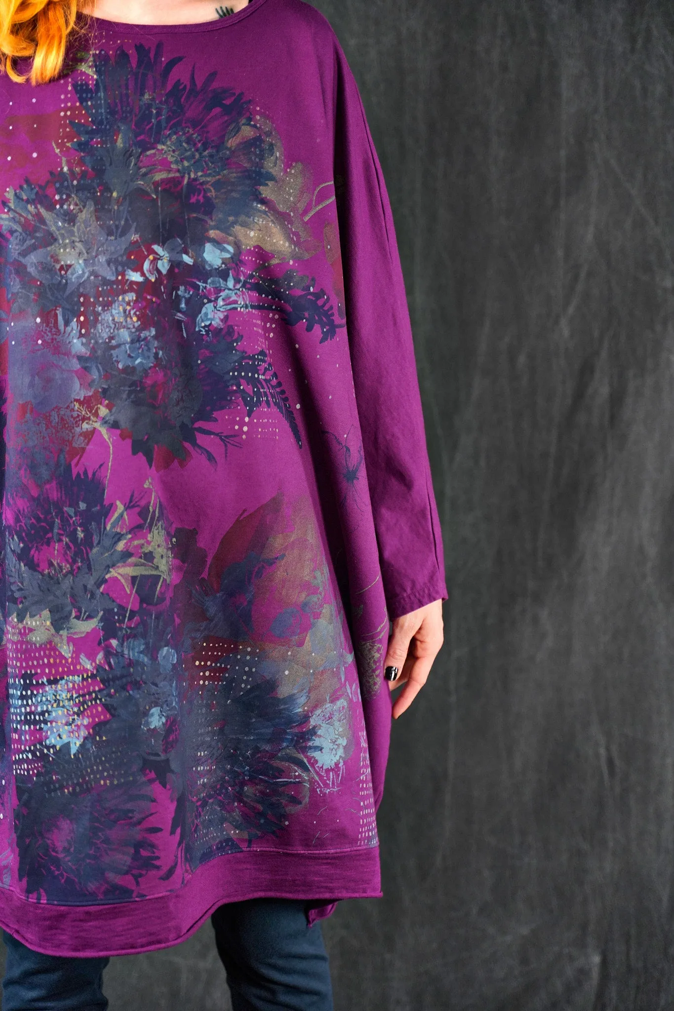 2354-2 Traveller Sweatshirt Fuchsia-P