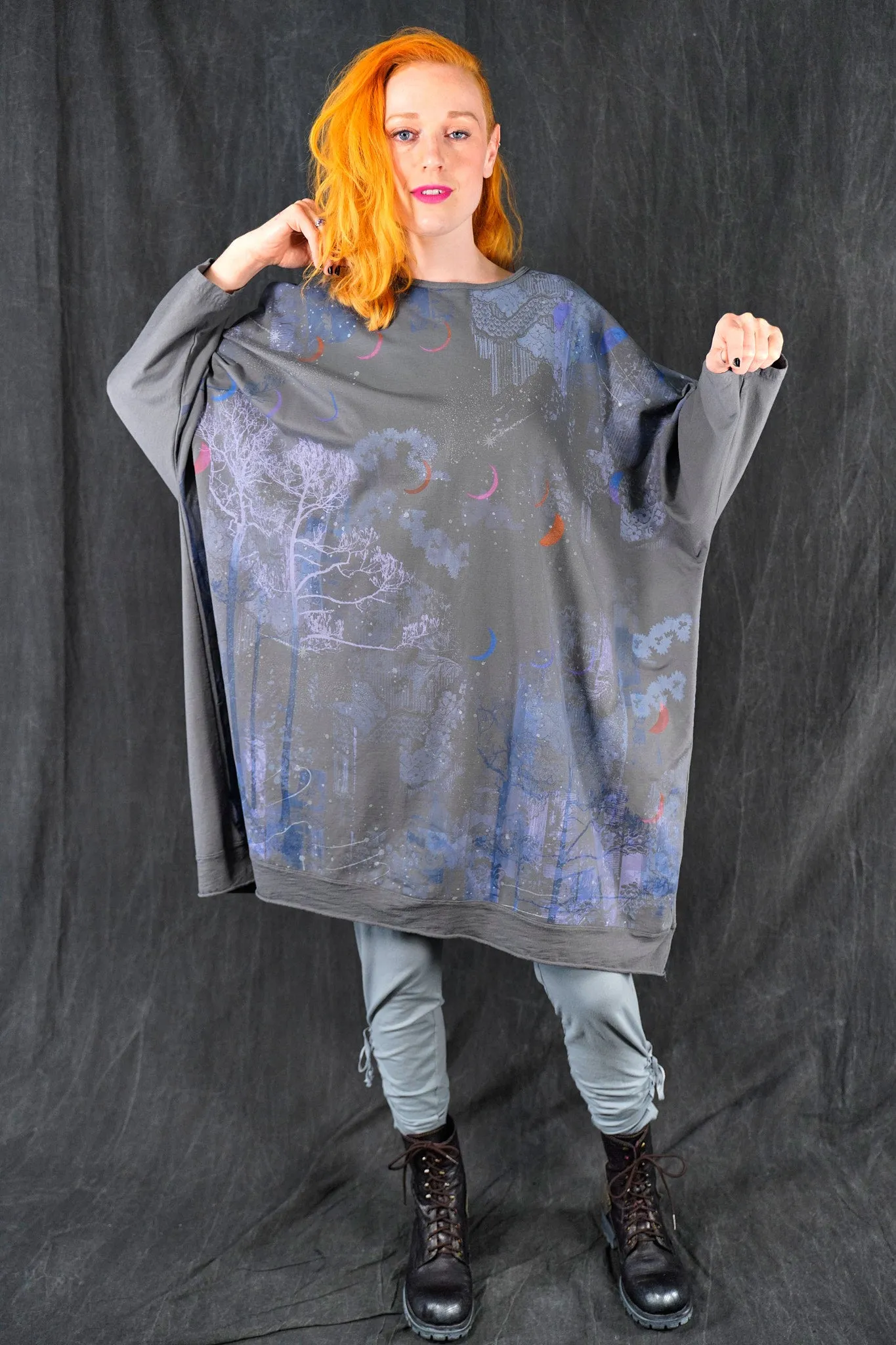 2354-2 Traveller Sweatshirt Rock-P
