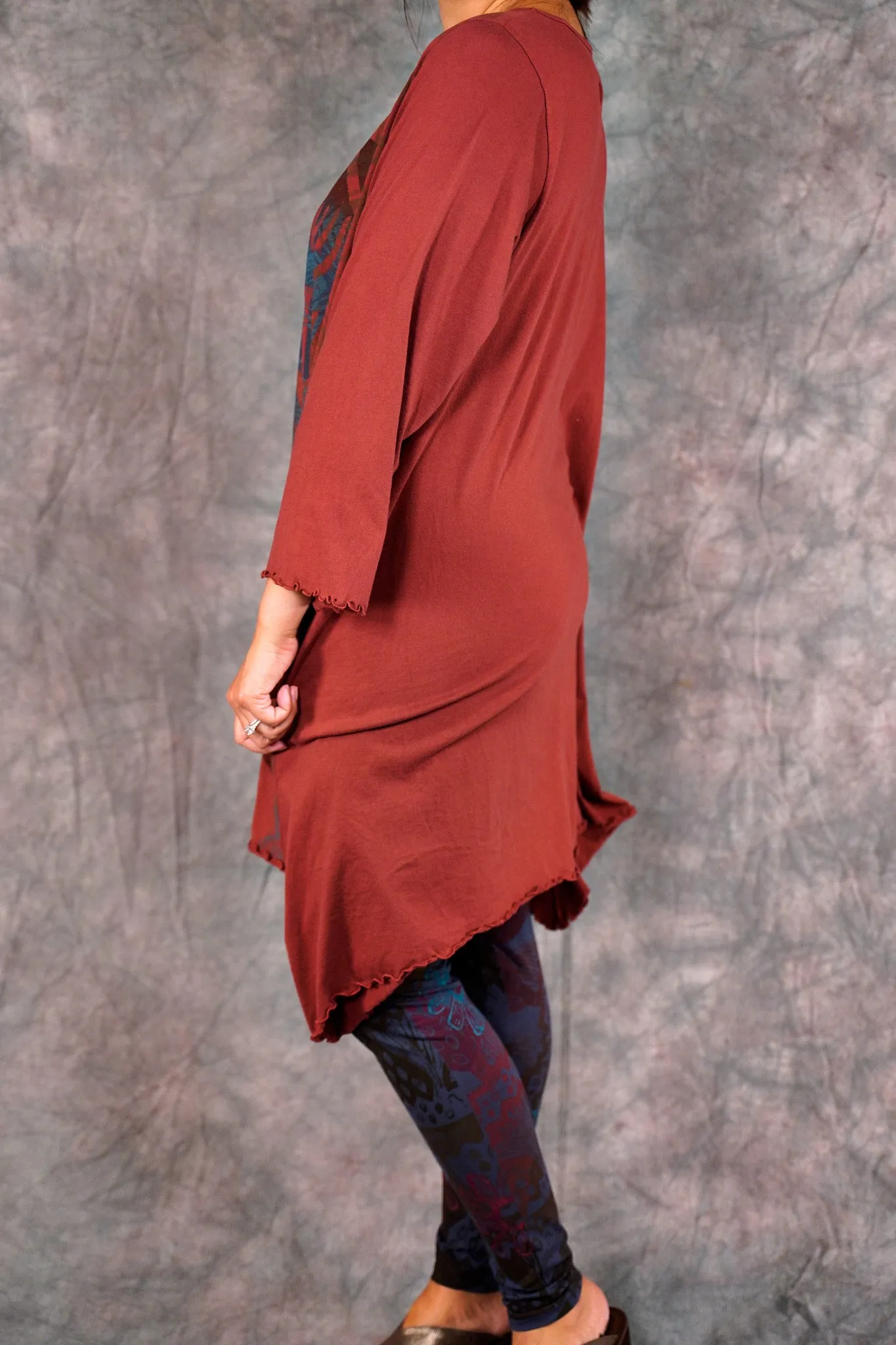 2361 Colorwheel Tunic Henna-P