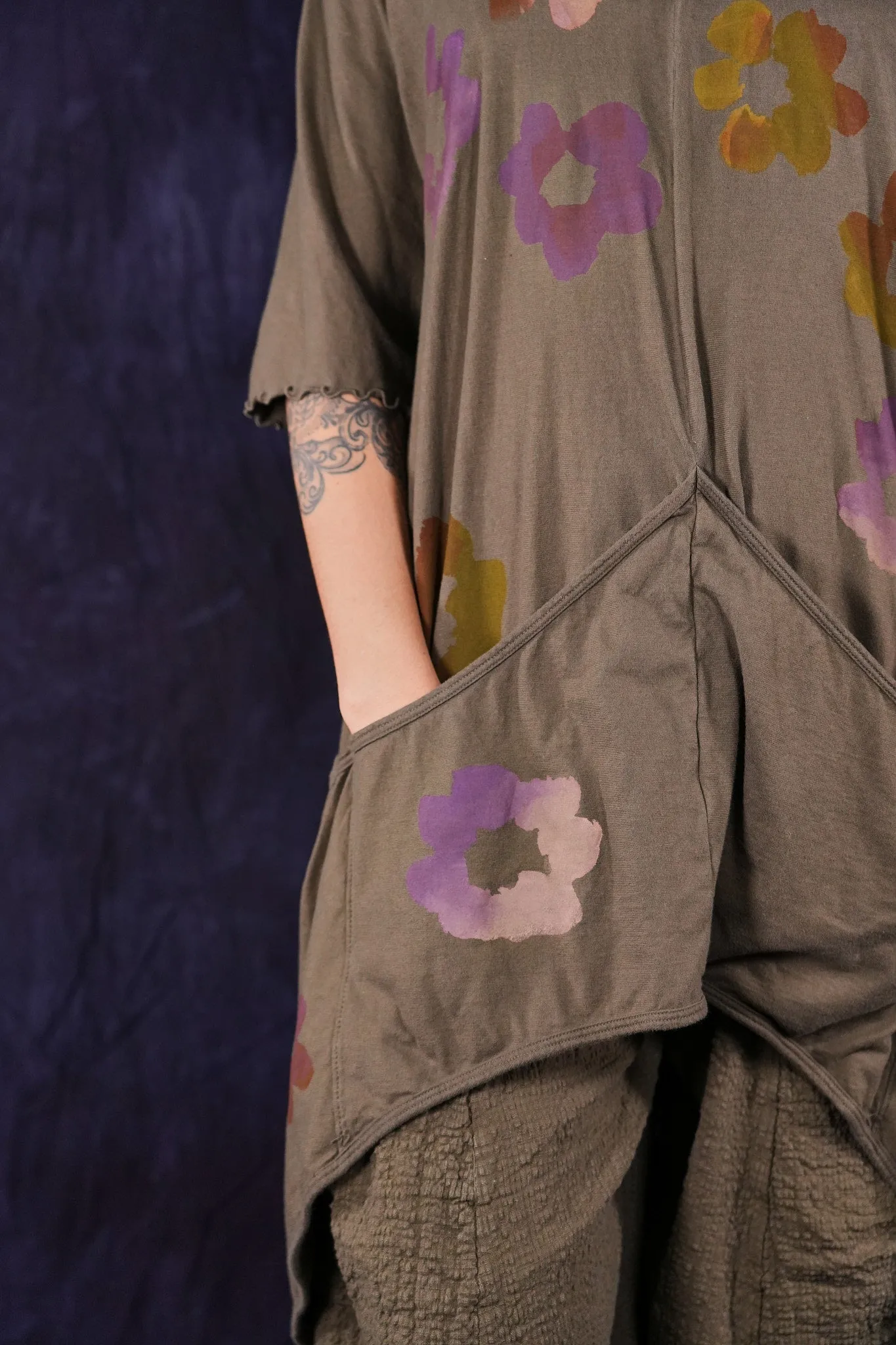 2370 Four Pocket Tunic Earth-P