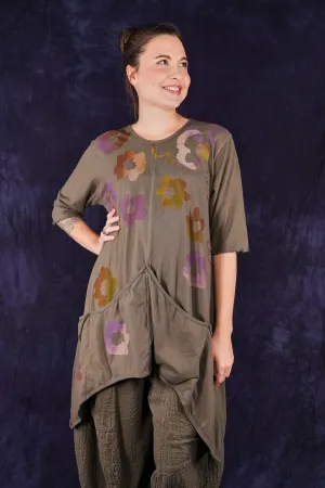 2370 Four Pocket Tunic Earth-P