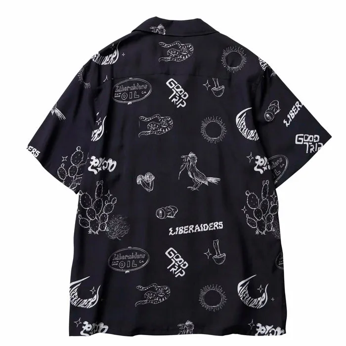 【30%OFF】Liberaiders HIGH DESERT RAYON SHIRT (Black)