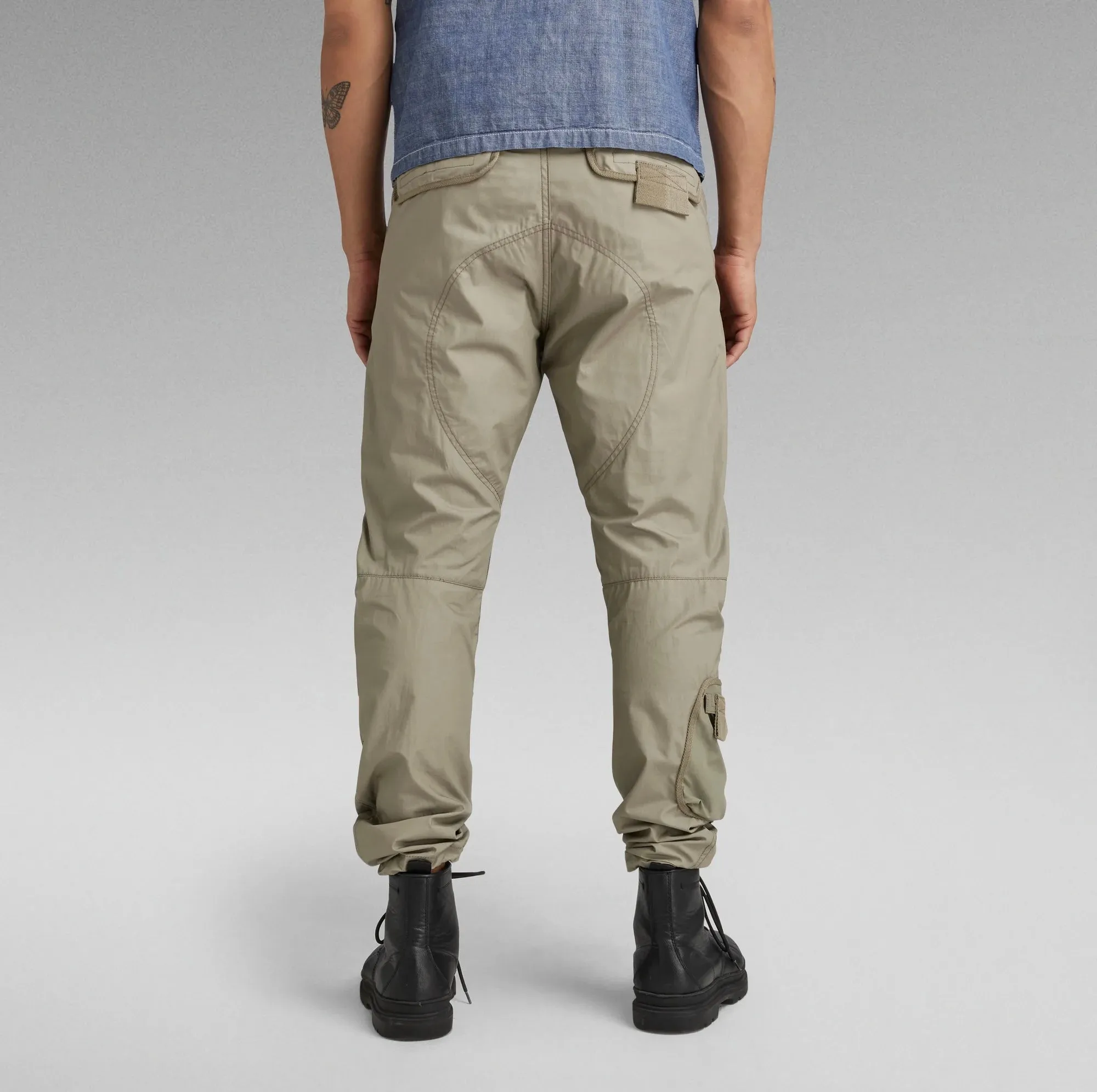 3D Regular Tapered Cargo Pants Shamrock Green