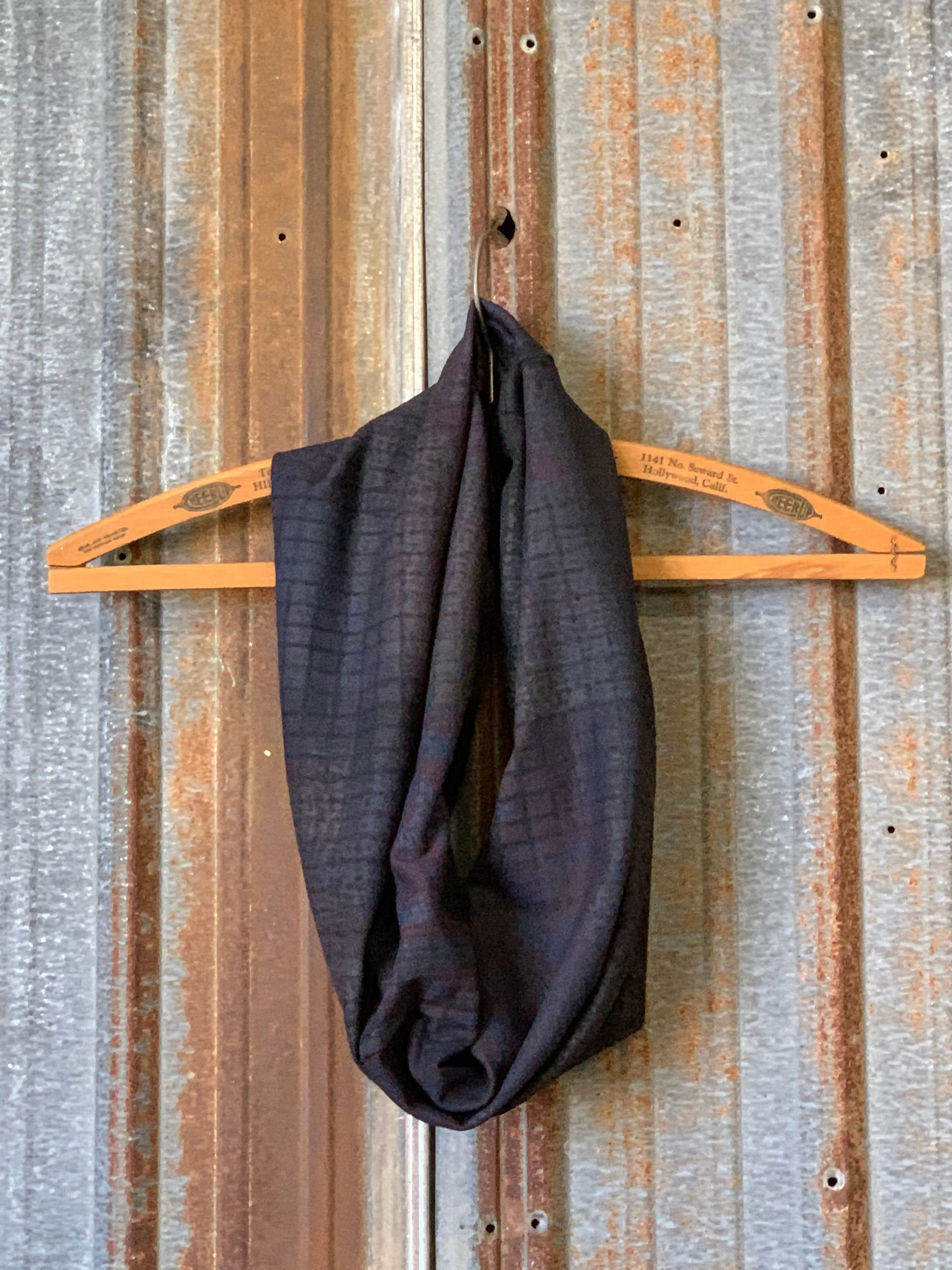 4174 Anaïs Cowl/Skirt Noir-P