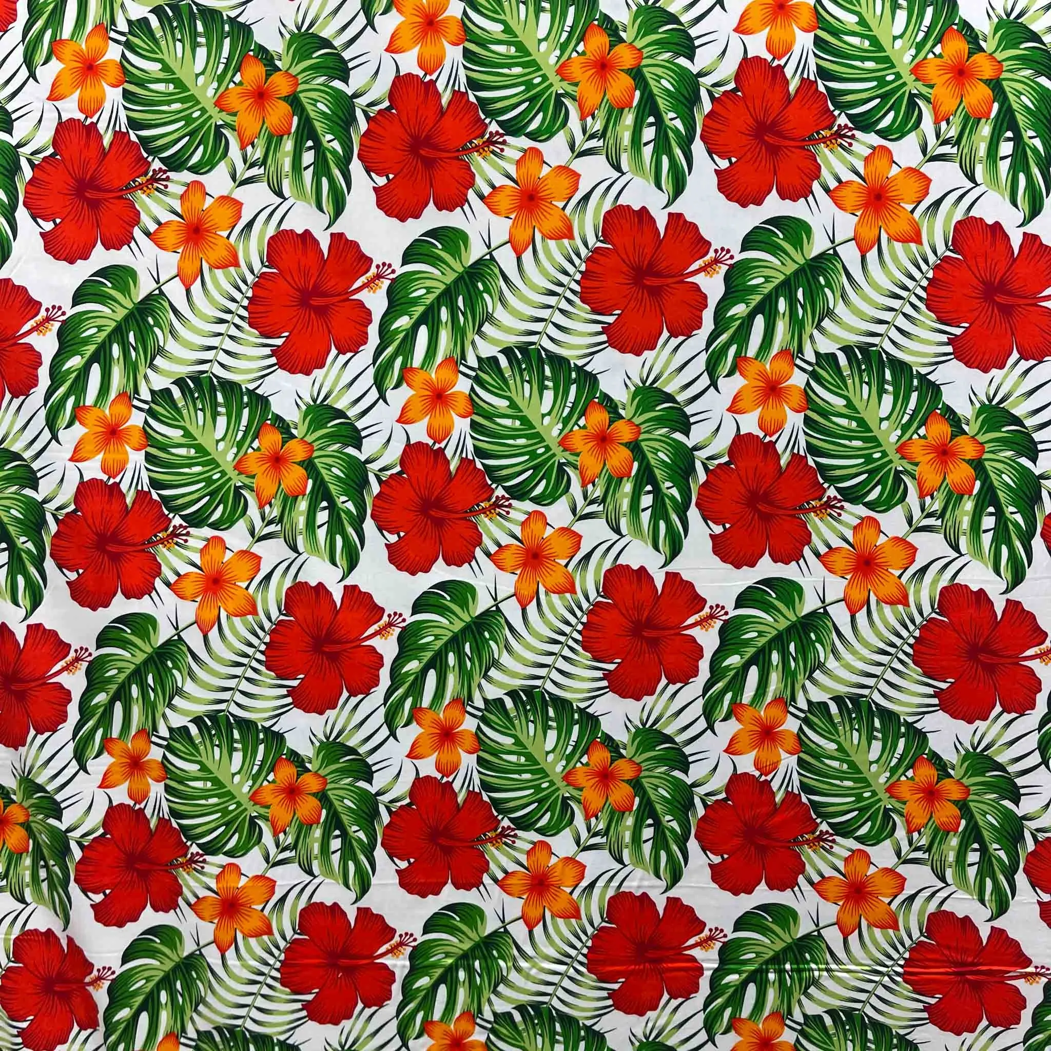 44" Rayon C99 Kiwi Xmas