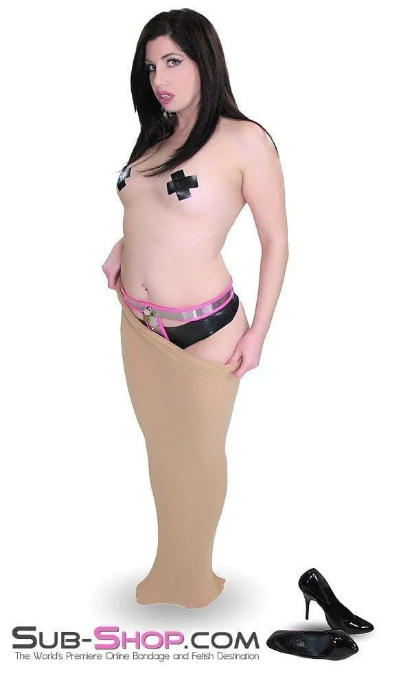 4743M      Sheer Encasement Nude Body Sack