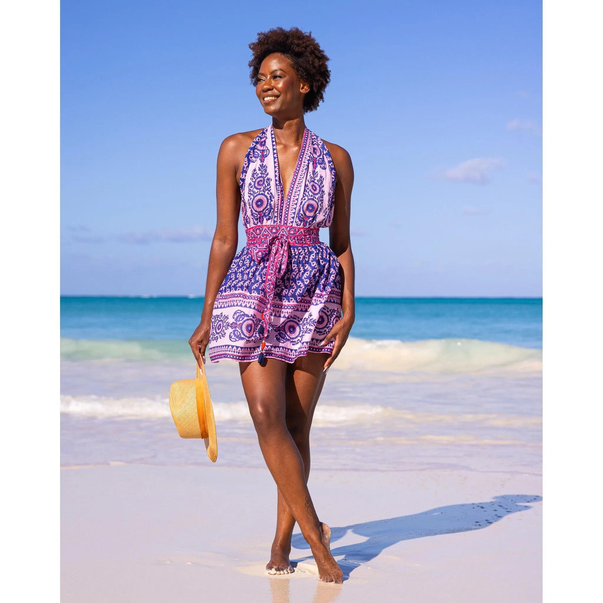 Abby Halter Mini Dress