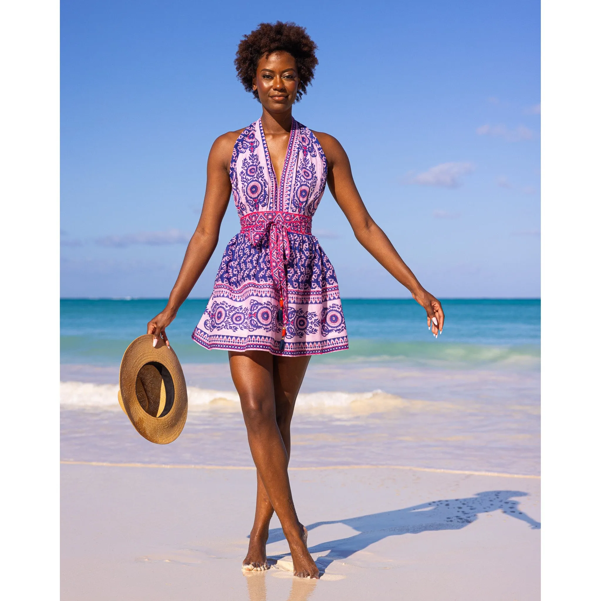 Abby Halter Mini Dress