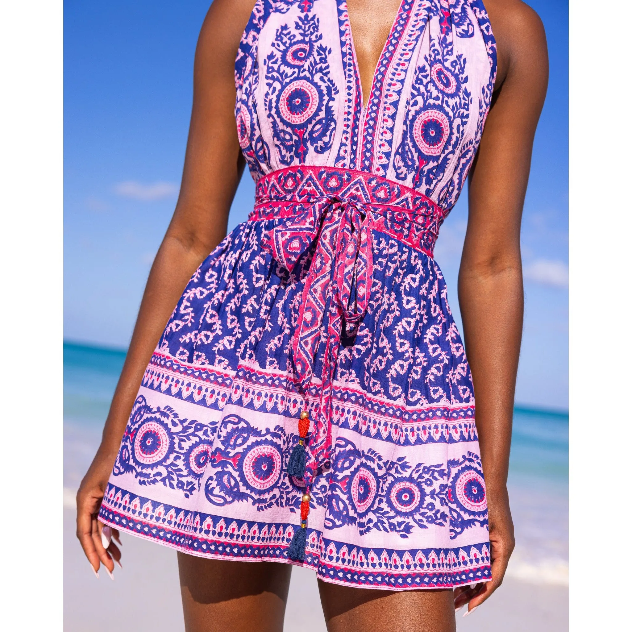 Abby Halter Mini Dress
