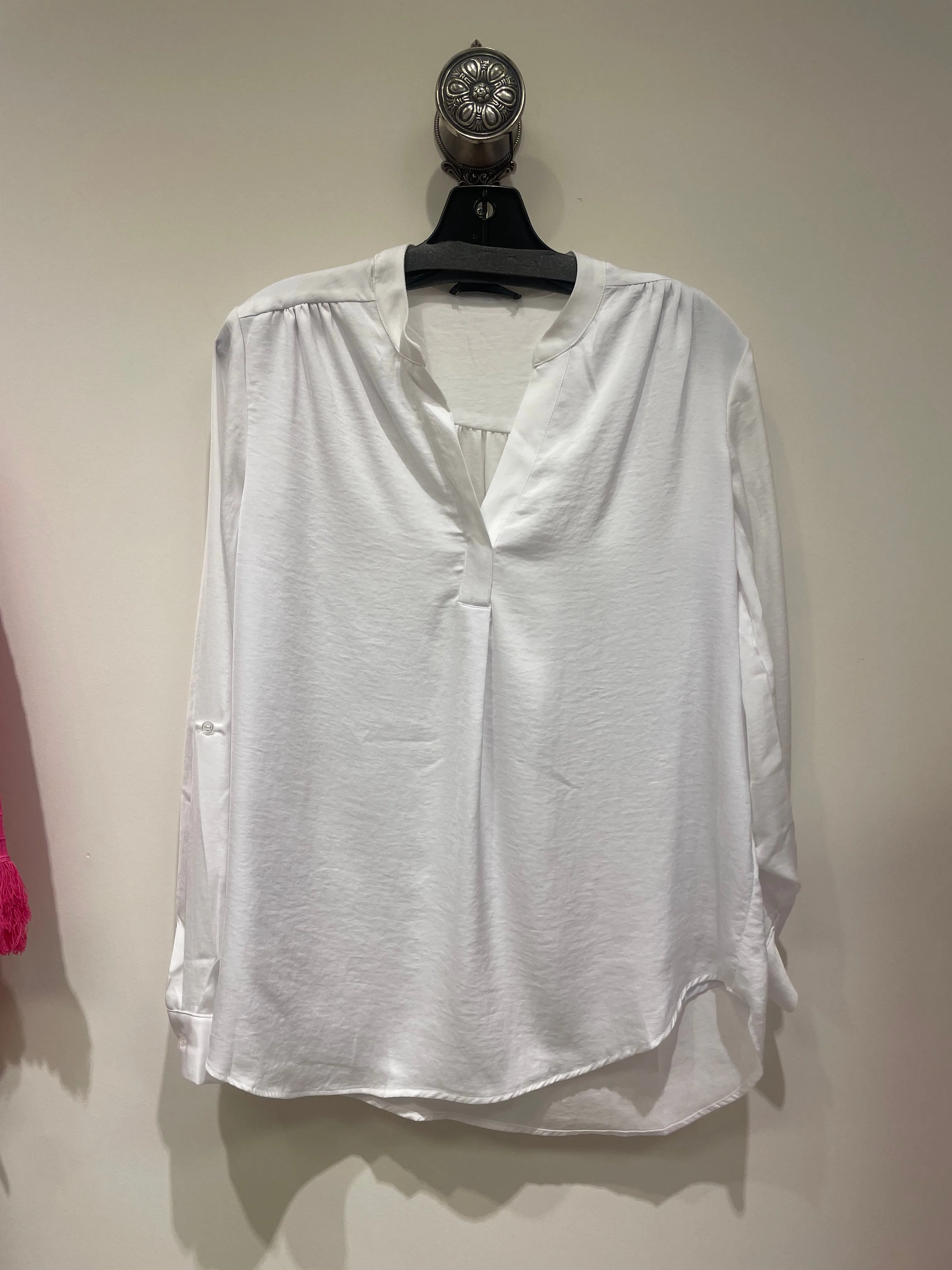 Air Flow Tunic with Split Collar